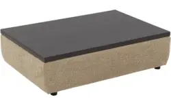 Goossens hocker lago bruin stof - 8252196-{merk}-lago-hocker-stof-02